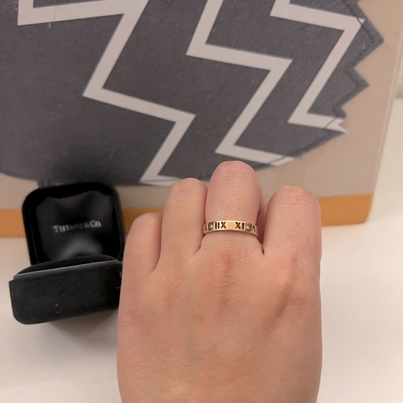 18R Diamond PRCD ATLAS Ring 7 - Picture 2 of 3